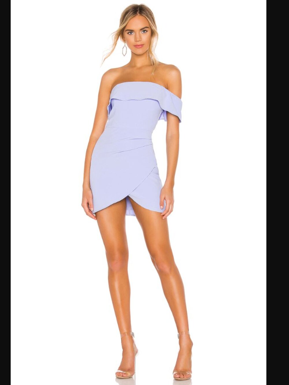 NWT NBD x Naven Lynn Dress in Pale Iris | Size M